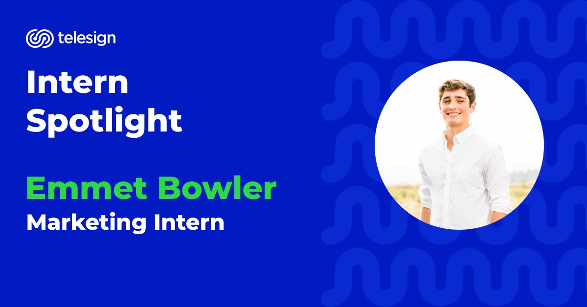 Telesign's tweet photo. Introducing our first Intern Spotlight! Emmet has used the opportunity to work remotely to be able to go hiking everyday he is not working.:​

"Remote work has given me the opportunity to spend as much time doing what I love!"

#internpro​ #remotework​ #WFH​ #TelesignTogether https://t.co/8LqQZhB09t