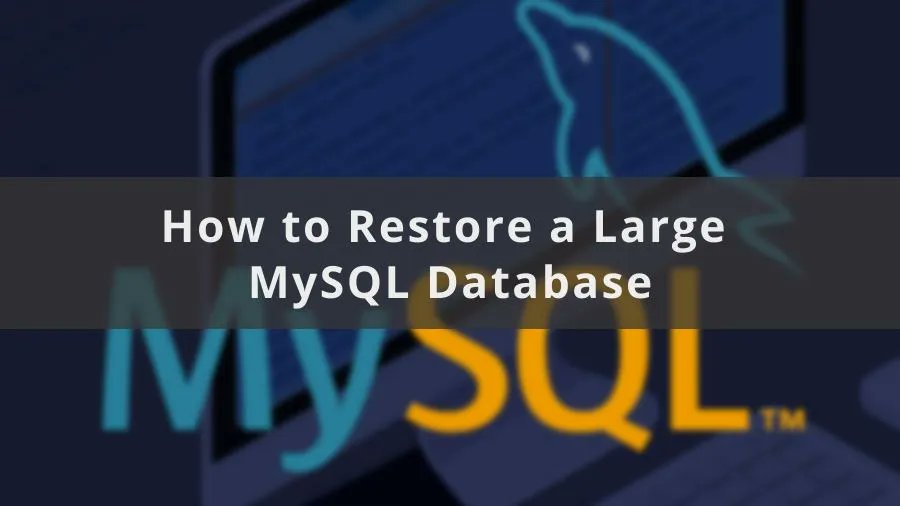 racknerd's tweet image. In this tutorial, we go over how to restore a large MySQL database via the command prompt. READ MORE: blog.racknerd.com/how-to-restore…
#mysql #database #mysqlrestore #mysqldatabase #webhosting #RackNerd #servers #cloud #IaaS