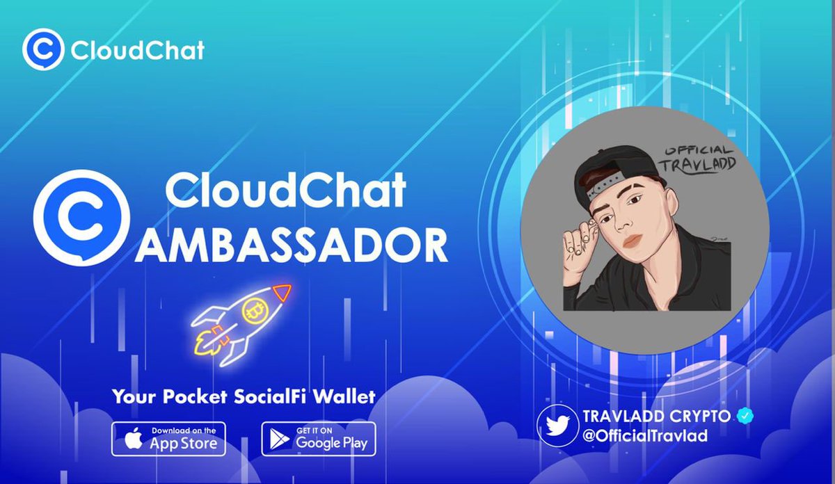 bxinGlobal's tweet photo. 🌥CloudChat Ambassador🌥

We are delighted to welcome our new Brand Ambassador @travladd as CloudChat Ambassador.

Were excited to make a new history and we're looking forward to bringing you the best of best.

#CloudChat $CC #socialfi #web3 https://t.co/h1bTaevlMs