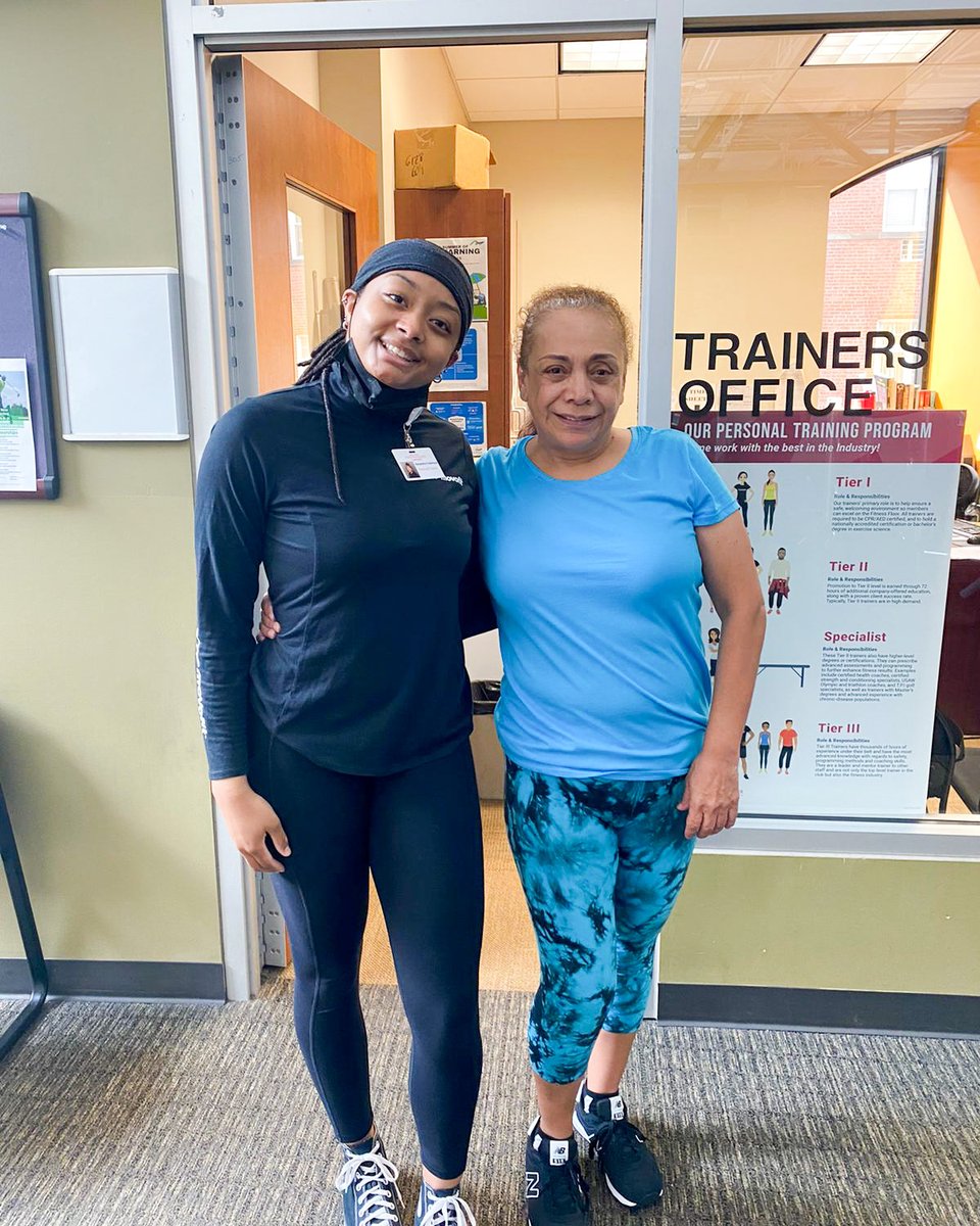 Our #Carteret Trainer Alexandra just got promoted to Tier 2! 

Her client Ana has lost weight and no longer has back pain since working with Alexandra over the last few months! 

Keep up the great work! #FeelGoodFriday 💪