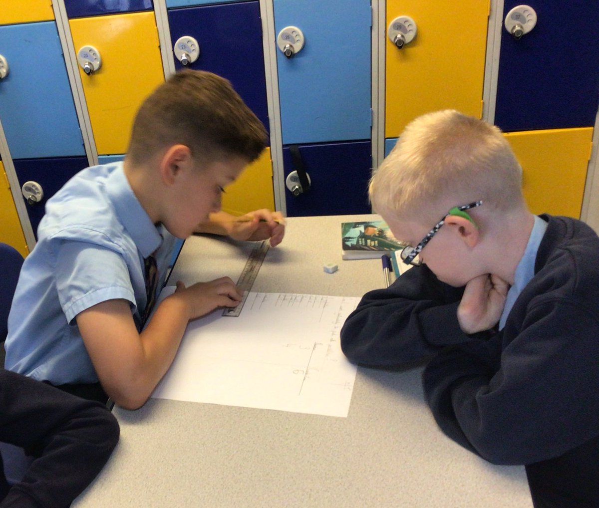 year5wja's tweet photo. Inquisitive Me being applied in 5ZG this morning. We had collaborative learning and working systematically to solve all combinations of flavours of ice cream, yum yum! @whitchurchCEFed @WhitchurchJun #wjamaths https://t.co/9GglwK1Ewp