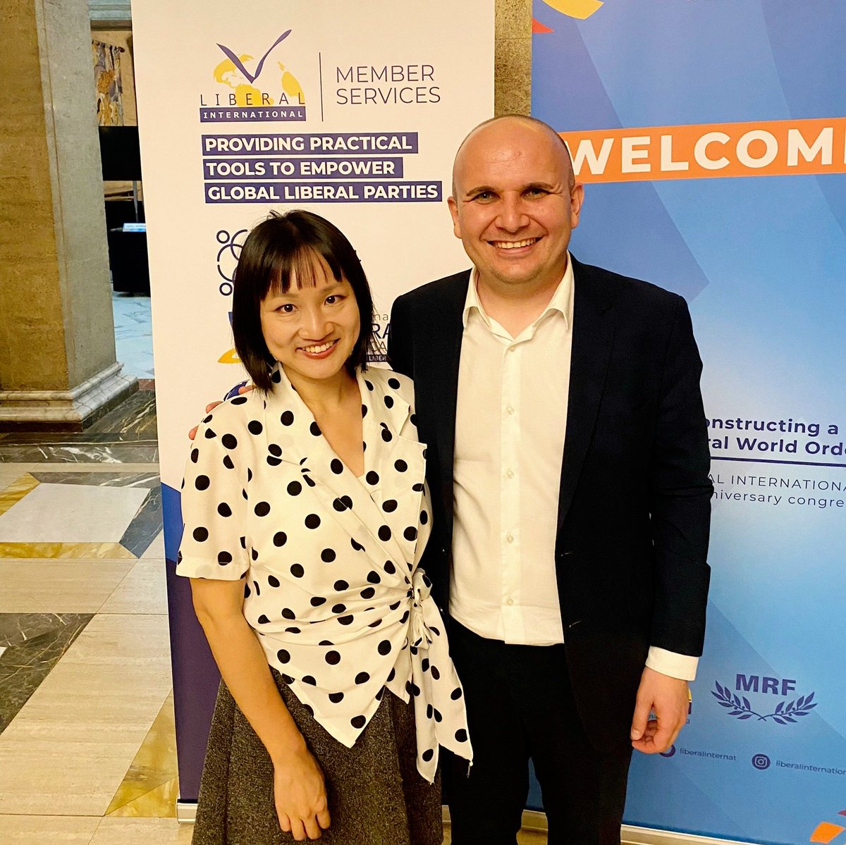 Peifen Hsieh (@peifenhsieh) on Twitter photo Great meeting <a href="/ilhankyuchyuk/">Ilhan Kyuchyuk</a> 🇧🇬 at <a href="/liberalinternat/">Liberal International</a>, <a href="/ALDEParty/">ALDE Party</a> co-president, <a href="/EUparliament/">European Parliament</a> member, and a long-time friend of #Taiwan! China imposed sanctions on him over #Uyghur Sakharov Prize in 2021. That was unfortunate, but at the same time, honored. 👑 #LIat75 Great meeting <a href="/ilhankyuchyuk/">Ilhan Kyuchyuk</a> 🇧🇬 at <a href="/liberalinternat/">Liberal International</a>, <a href="/ALDEParty/">ALDE Party</a> co-president, <a href="/EUparliament/">European Parliament</a> member, and a long-time friend of #Taiwan! China imposed sanctions on him over #Uyghur Sakharov Prize in 2021. That was unfortunate, but at the same time, honored. 👑 #LIat75