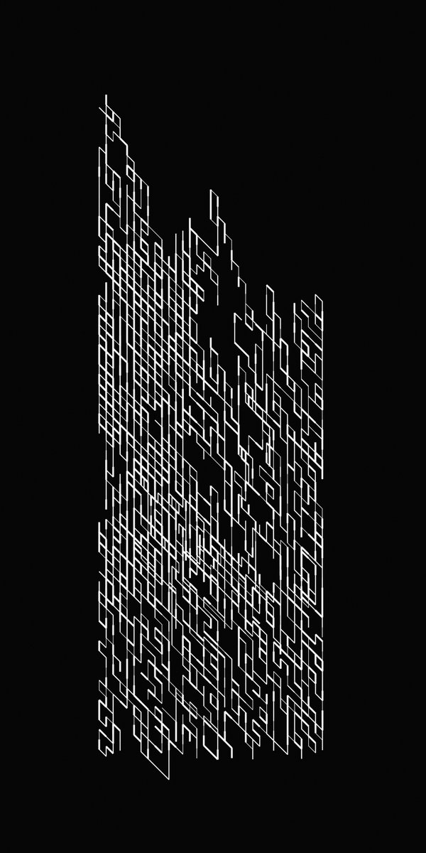 Inspired by a piece from Manfred Mohr called Pseudo Writing. Made in <a href="/openrndr/">OPENRNDR</a>.

#creativecoding
