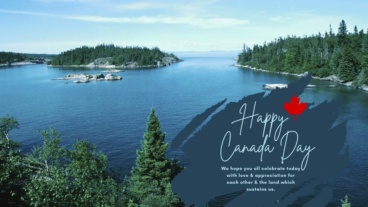 Today's #CanadaDay &amp; we look to celebrate the accomplishments while acknowledging the faults of Canadians' past as we come together with hope for a better future. 

Celebrate with pride, an understanding of our history, an appreciation for each other &amp; the land which sustains us.