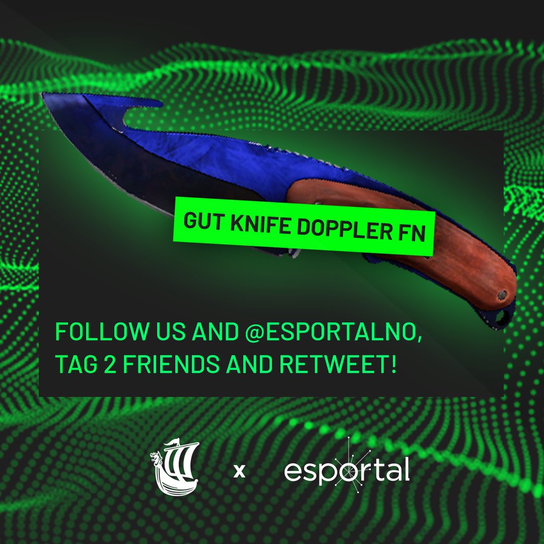 In collaboration with <a href="/EsportalNO/">Esportal Norway</a> we're giving away a GUT KNIFE DOPPLER to a lucky winner! The criteria for participating are as follows:

- Follow <a href="/Metizport/">Metizport</a> and <a href="/EsportalNO/">Esportal Norway</a>
- Tag 2 friends
- Retweet this tweet

Winner will be drawn the 8th of July! Good luck!