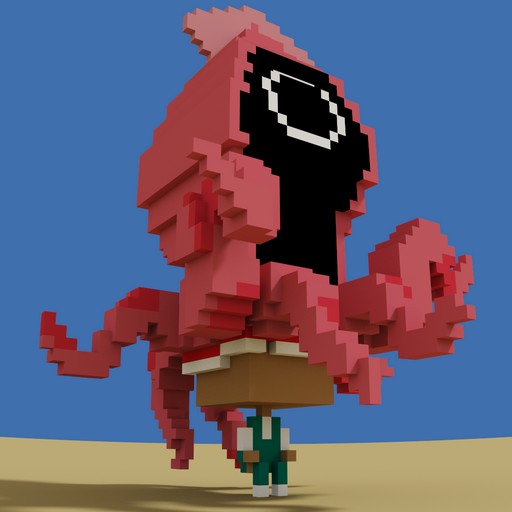 cryptobiters's tweet photo. CryptoBiters3D #0036
Price 0.005 ETH
1/1 NFT collection on OpenSea Polygon Blockchain
https://t.co/SgJlVFLFJ3

@opensea
 #OpenSeaNFT #CryptoBiters  #NFTcollections  #NFT #NFTCommunity #AnimeNFT #NFTartwork  #NFTartists  #pixelart #Pixel #voxel #voxelart https://t.co/bjTsWYdHDM