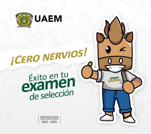 UAEM_MX's tweet photo. ¡Te deseamos éxito en tu examen de selección a preparatoria o a licenciatura!

#SomosUAEMéx💚💛 https://t.co/1ZnKgId5Ca