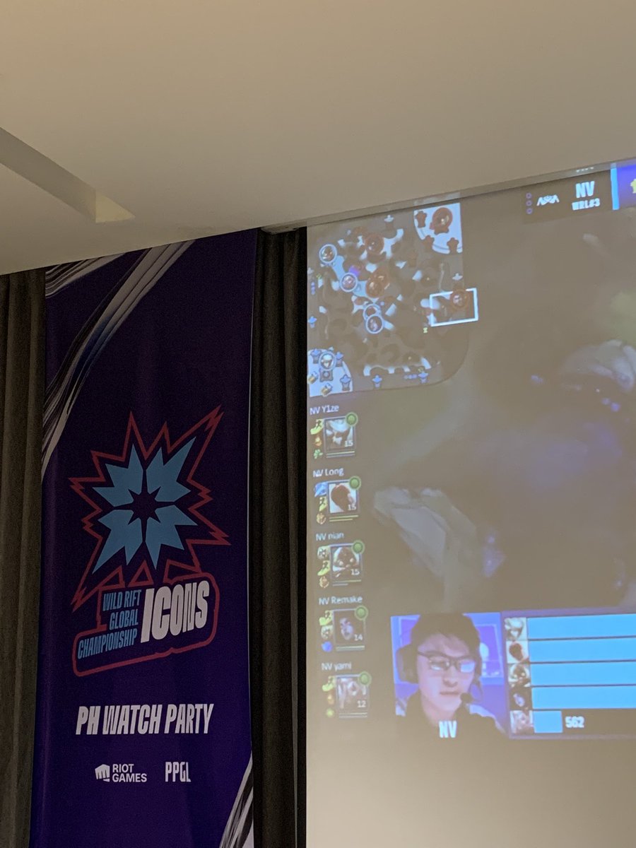 Happening now! 🥊

#RRQWIN #PHWIN #WildRiftIcons