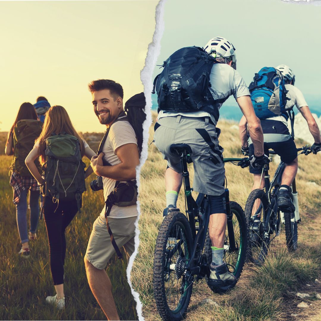 ¿Eres mas de ir #apie o prefieres la #bici?

Para algunos es la eterna disputa a la hora de hacer una ruta ¿Cómo la hago?. Ambas opciones tienen sus ventajas e inconvenientes. 

y tu ¿Cómo haces tus rutas?

#rutaenbici #ruta #caminar #senderismo