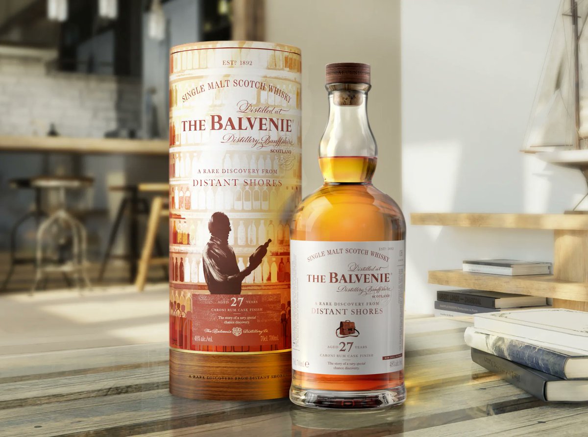 Balvenie launches new 27 Year Old rum finished expression: buff.ly/3bJTSus <a href="/TheBalvenie/">Balvenie Distillery</a> #scotch #whisky #news