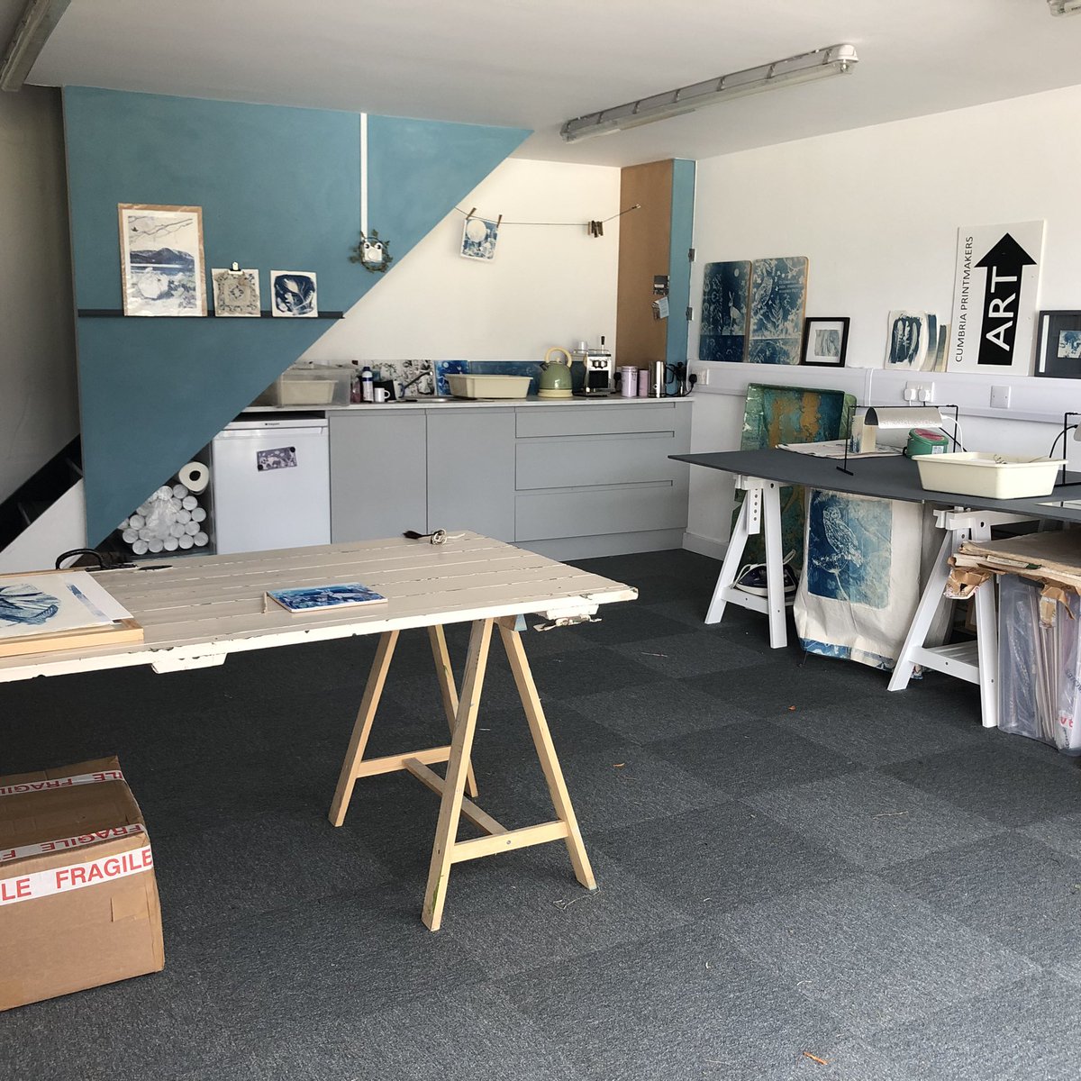 I’m determined to try & keep this work space, despite the rising rent & massive imposter syndrome! Workshop spaces for July 10th are still available witchmountain.co.uk/booking