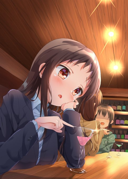 1枚目
ミホ「はぁ…今日2人とも来られるって言ってたのに…もう家帰ろ」

2枚目(帰宅後)
トオル、ユタカ「誕生日おめでと〜!」
ミホ「…!!」

#Aチャンネル 