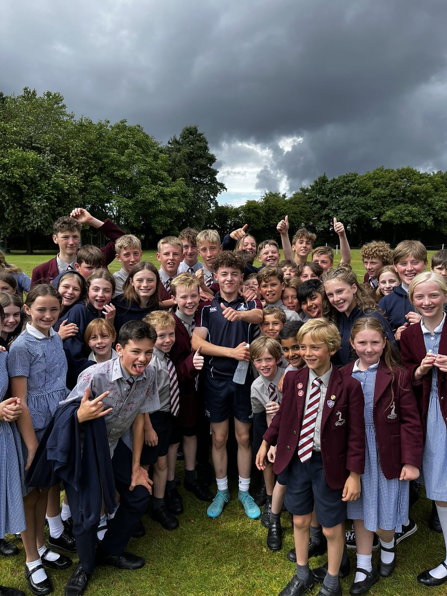 He did it by 6 seconds! 5:24.