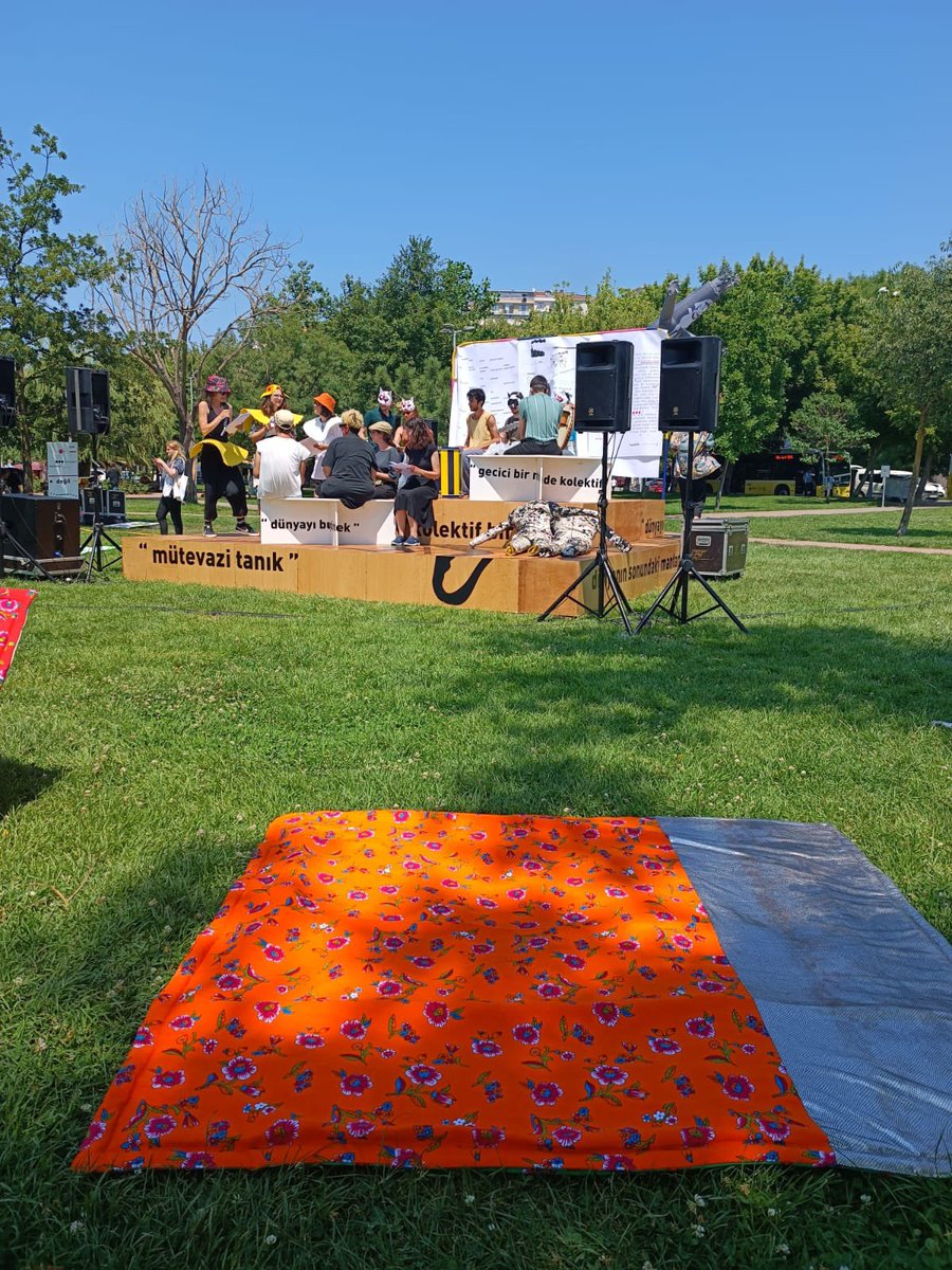 BeyogluSenin's tweet image. İnci Eviner Katılımcı Sanat Projesi kapsamındaki etkinliklerimiz Hasköy Parkında başladı. 📣

@istanbulbld @ipaistanbul @istkentkonseyi @istacistanbul @ibbyesilist @enstituistanbul @incieviner @khasedutr