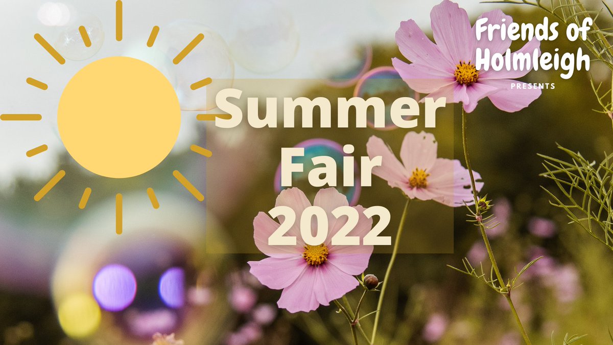 Looking forward to seeing you today🙂
@ Holmleigh Primary school between 2 and 4 pm today.