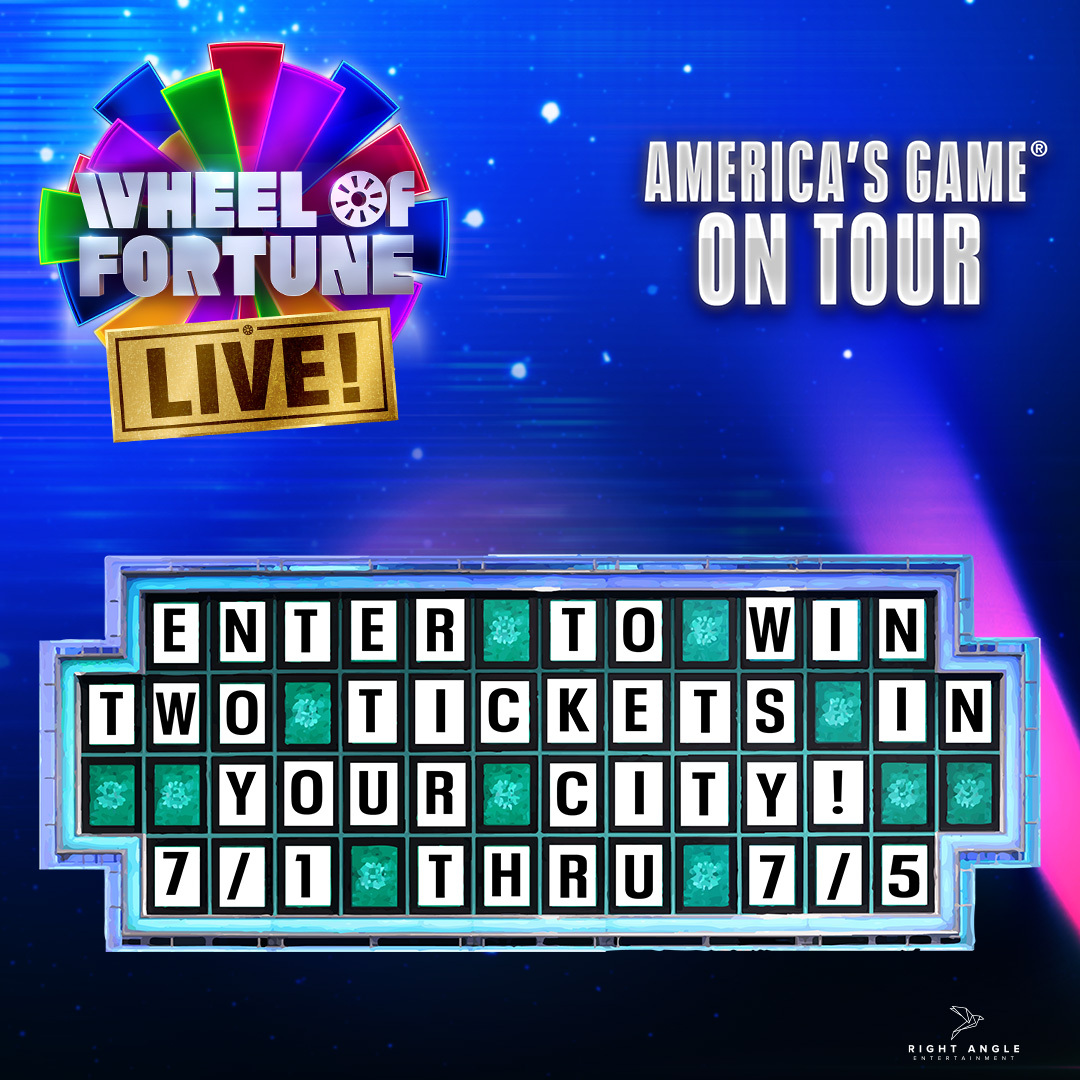 Celebrate America’s Favorite Game this 4th of July by entering to win a pair of tickets to Wheel of Fortune LIVE in AKRON! Sign up through the link below to be entered.  app.e2ma.net/app2/audience/…