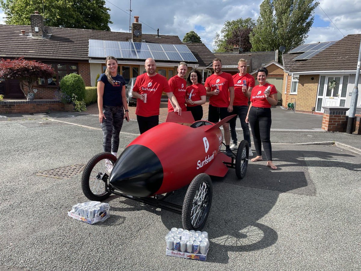 Keep your eyes peeled this Sunday as RED's Jonathan Nash takes part in this year's Red Bull Soapbox race at Alexandra Palace! It's a red rocket - well what else would we expect? 🚀🚀🚀 
#redbull #soapbox