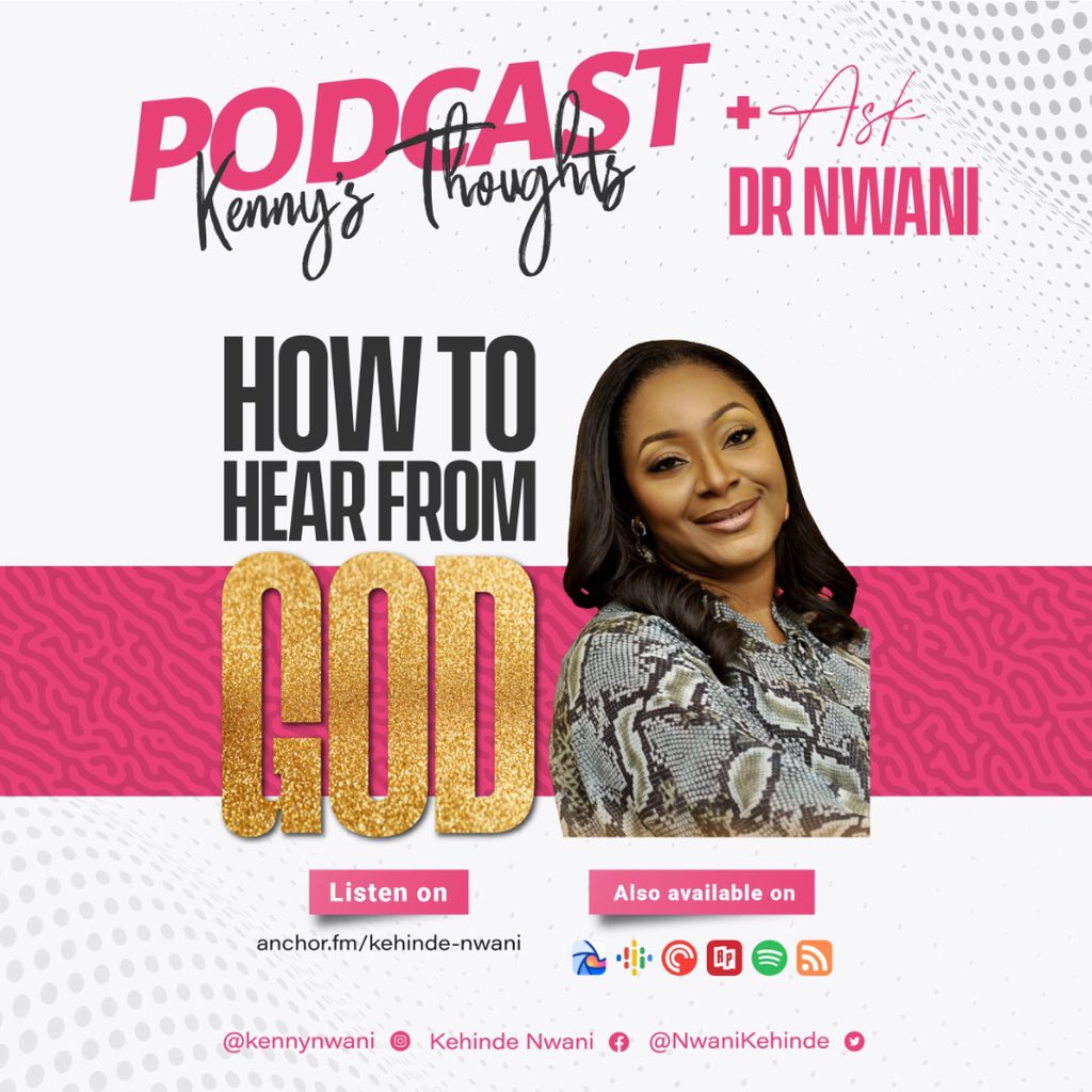 MeadowHallGroup's tweet photo. What you'll learn from this episode include: 
- Prequisites to hearing from God.
- The various channels through which God speaks.
- How to hear and understand God's voice
- Why we don't hear from God
- The importance and benefits of hearing from Him. https://t.co/omggwYaA0M