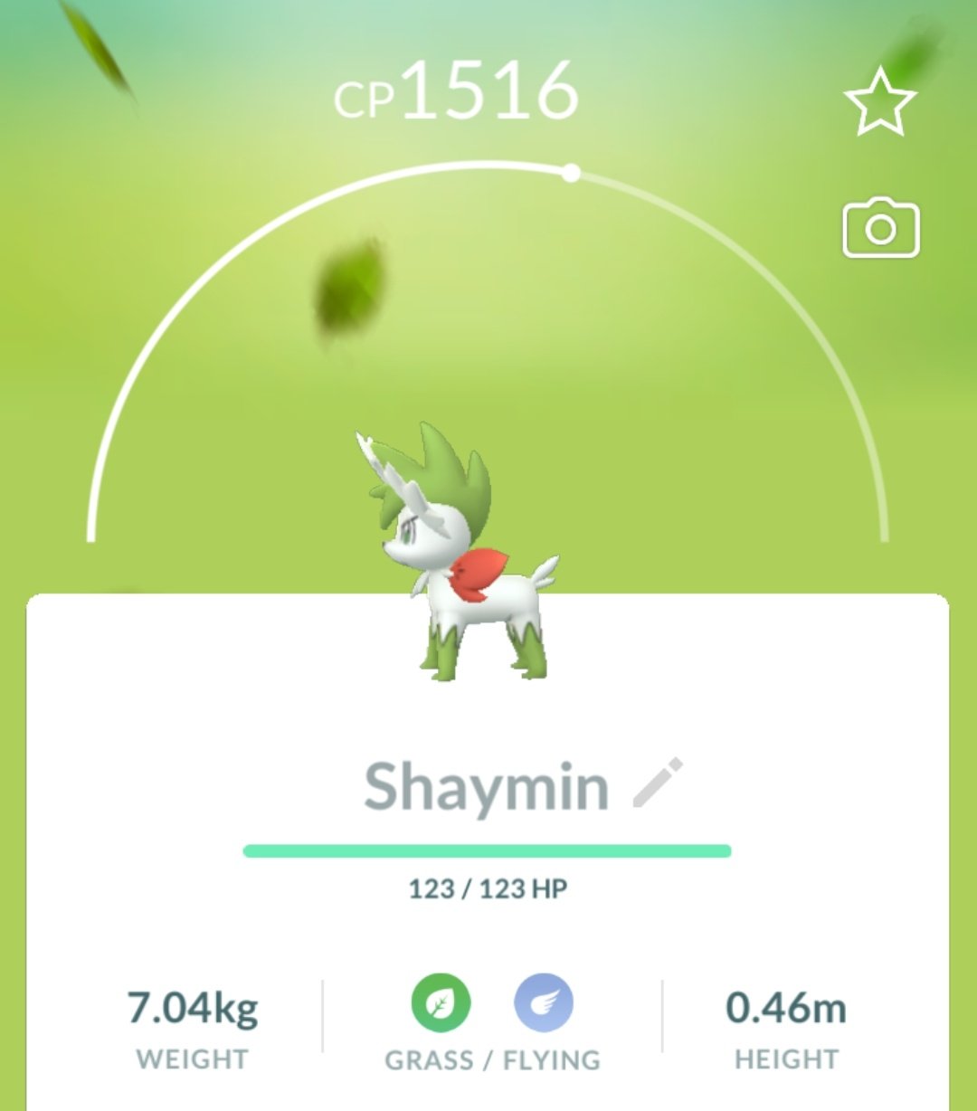 Pokemon Shaymin Forma Cielo