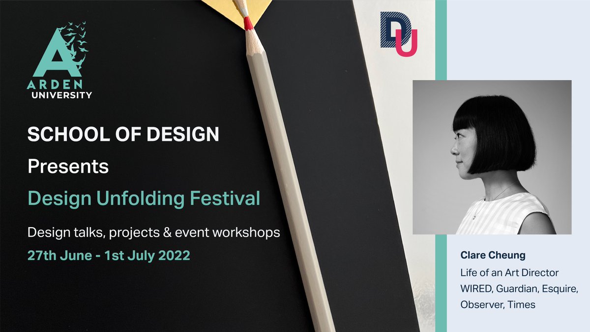 <a href="/designunfolding/">designunfolding email schoolofdesign@arden.ac.uk</a> Clare Cheung is currently speaking, join us - email us for link schoolofdesign@arden.ac.uk
#designunfolding #festival #event #designer #GraphicDesigner #ArdenUniGraphic