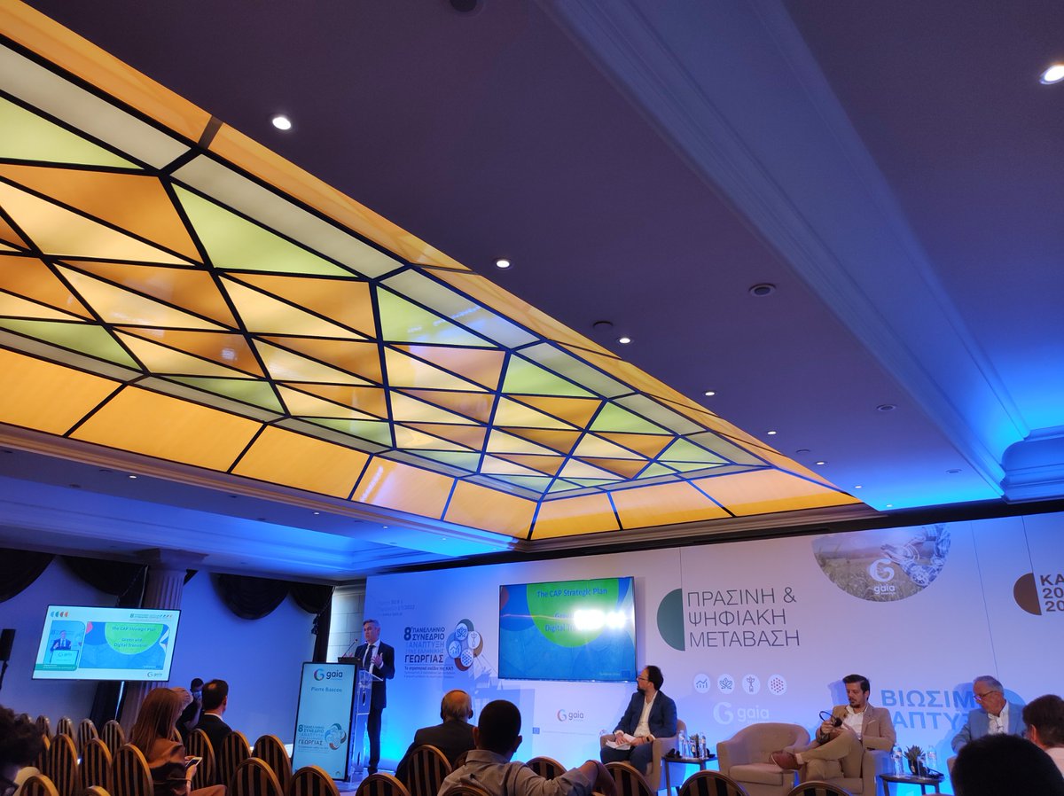 Gaia_Brussels's tweet photo. “The synergy of green &amp; digital transition of agriculture is necessary for a sustainable European farming sector “

Pierre Bascou, @EUAgri Director, Director for Sustainability and income support @EU_Commission
 
#GAIACongress22 #Γεωργία #IMCAP #CAP2Fork #EUAgri #DGAgri https://t.co/WhuZmISuRt