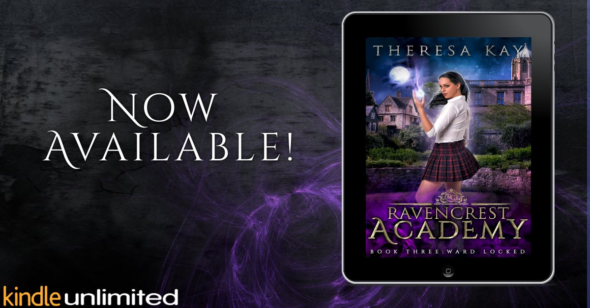 authortheresak's tweet photo. Ward Locked, the third book in the #RavencrestAcademy series is *finally* here and it's free to read in #KindleUnlimited 🥳
https://t.co/gfbtrDjwK0
And the first book is on sale for only 99 Cents through today! https://t.co/XQeA8PzoSg