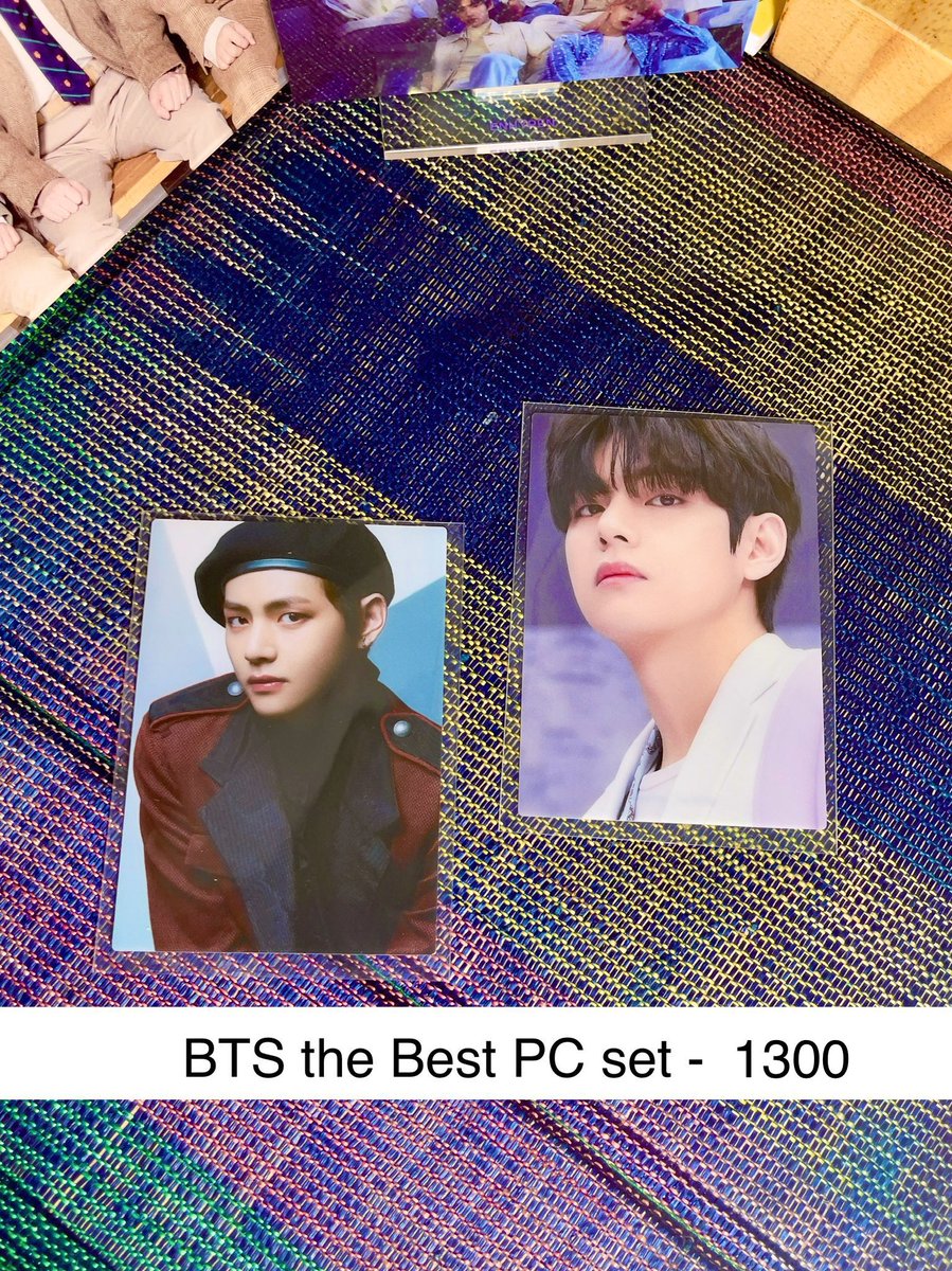 HandSells's tweet photo. wts lfb ph bts

SALE!!

FREE SF
FREE PF

Taehyung bts the best pc set
✅ 1300

RFS: extra onhand
DOP: prio Payo or dm for terms with dp

🏷 bts rare merch for sale tae taehyung v bangtan kpop pc photocard bts the best https://t.co/pofwZ02hKy