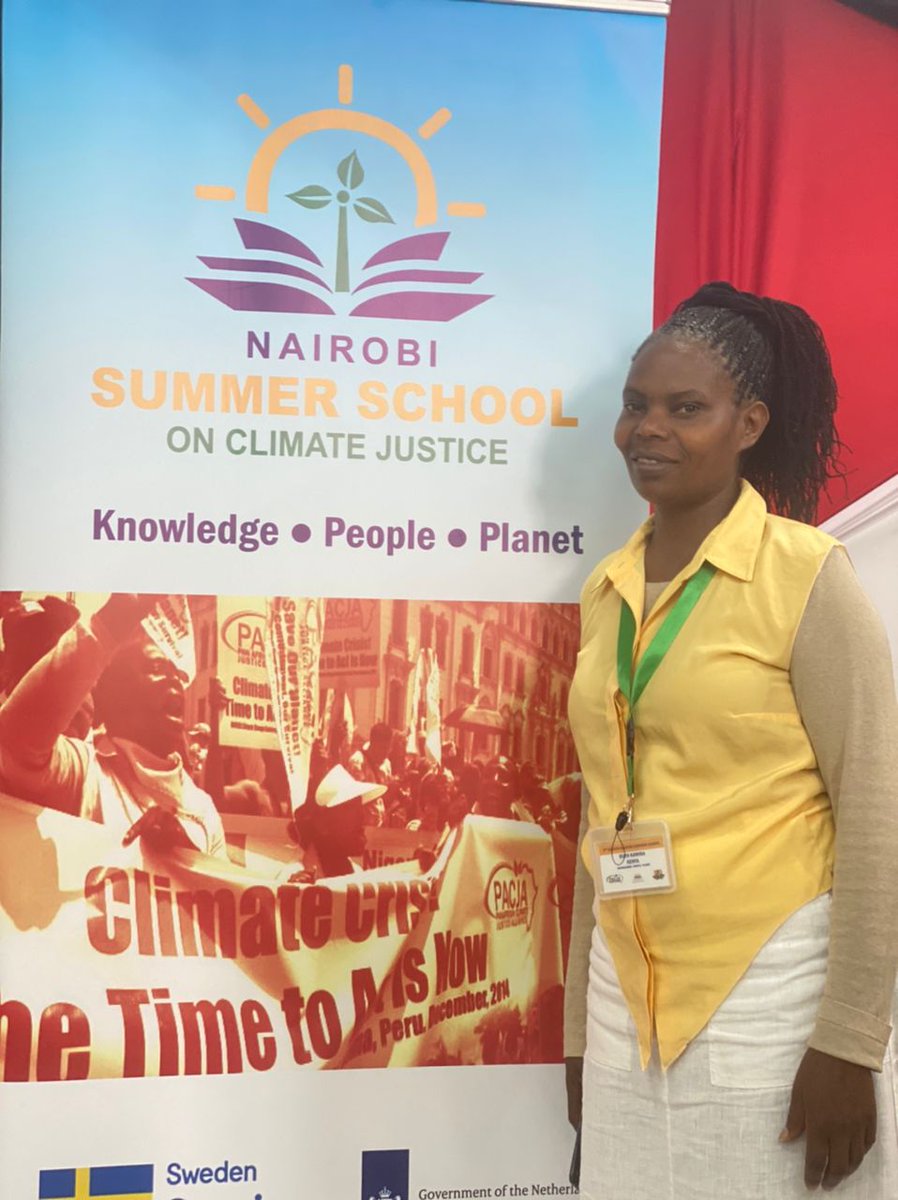 NETCARE16's tweet photo. Our executive director Ruth kawira attending the summer school on climate justice at Kenyatta university @KeYouth4sdgs @samKaloki @Brian_misiati @FellyLaban @PACJA1 #ClimateAction #ClimateCrisis https://t.co/4zX59r3zhD