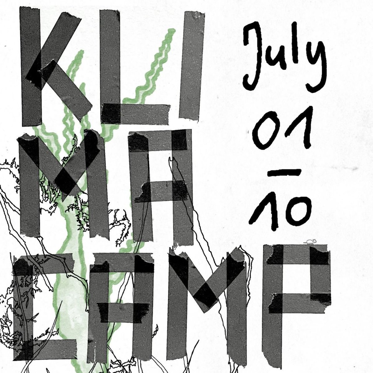 Heute startet das #Klimacamp #Kassel auf der Wiese in der Karlsaue unterhalb des Rosenhangs.