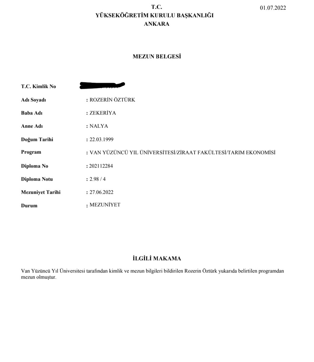 Mezun olduktan sonra ne yapılıyor bilen var mı? Boşluktame..