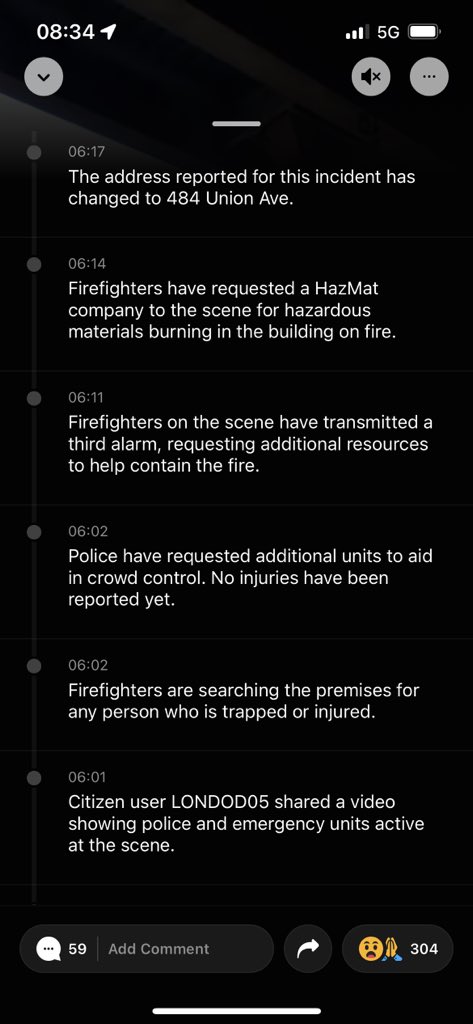 aaronmaxb's tweet image. did union pool catch fire??