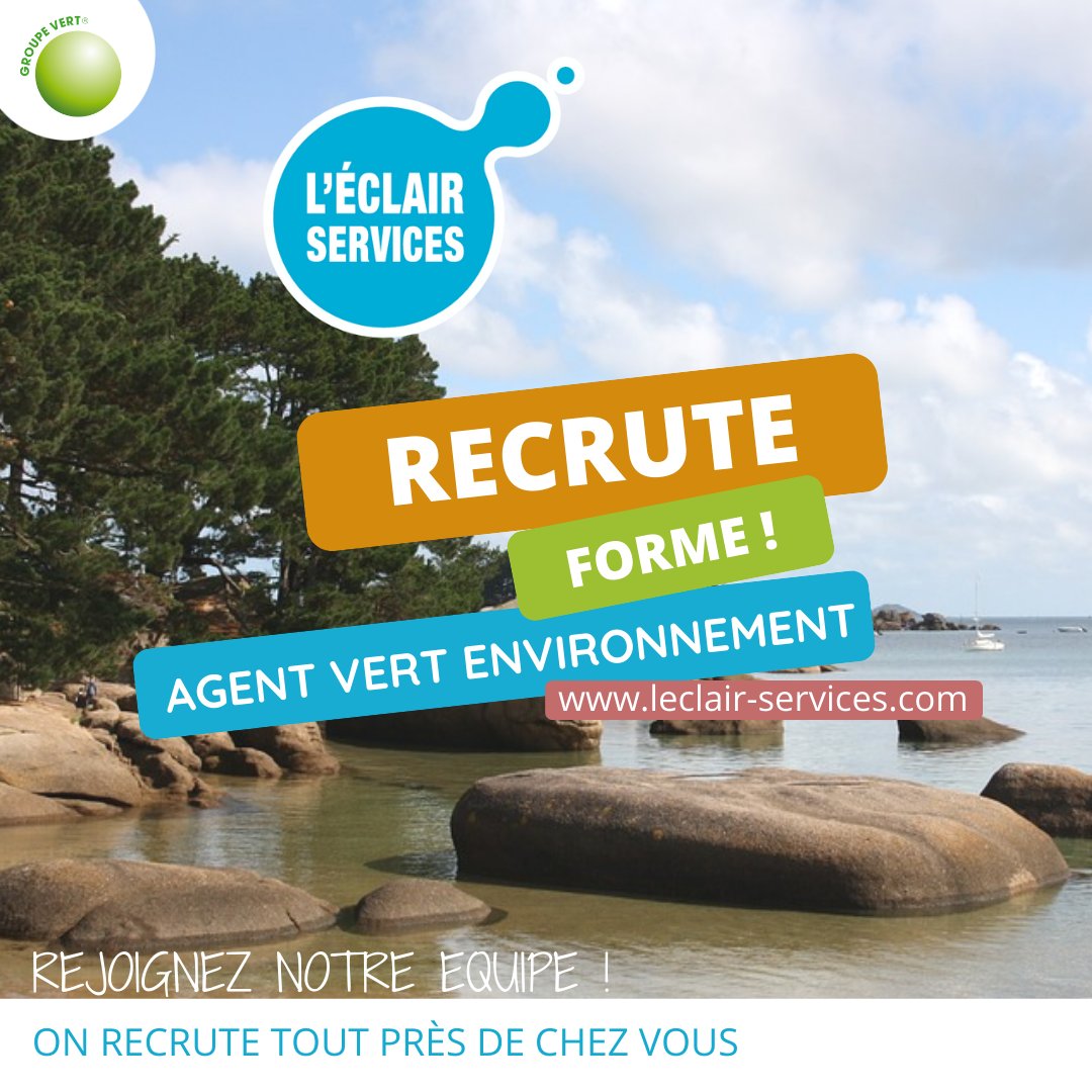 groupe_vert's tweet image. L&apos;Eclair Services RECRUTE &amp;amp; FORME 
Prestations d’entretien de locaux.
Envoyez votre candidature à :
rh@leclair-services.com
L&apos;Eclair Services
02 96 14 05 56

leclair-services.com
#motivation #cv #lannion #cotesdarmor #job #nettoyage #emploi #recrute #bretagne