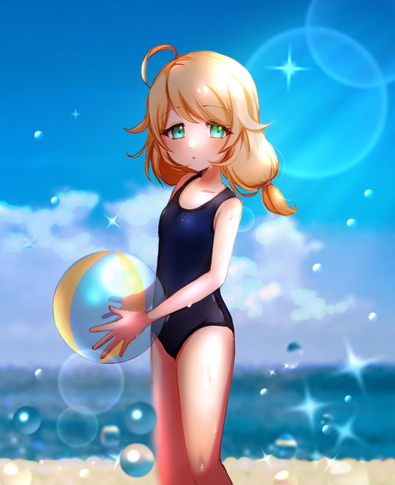 暑いですね

#遊佐こず絵 