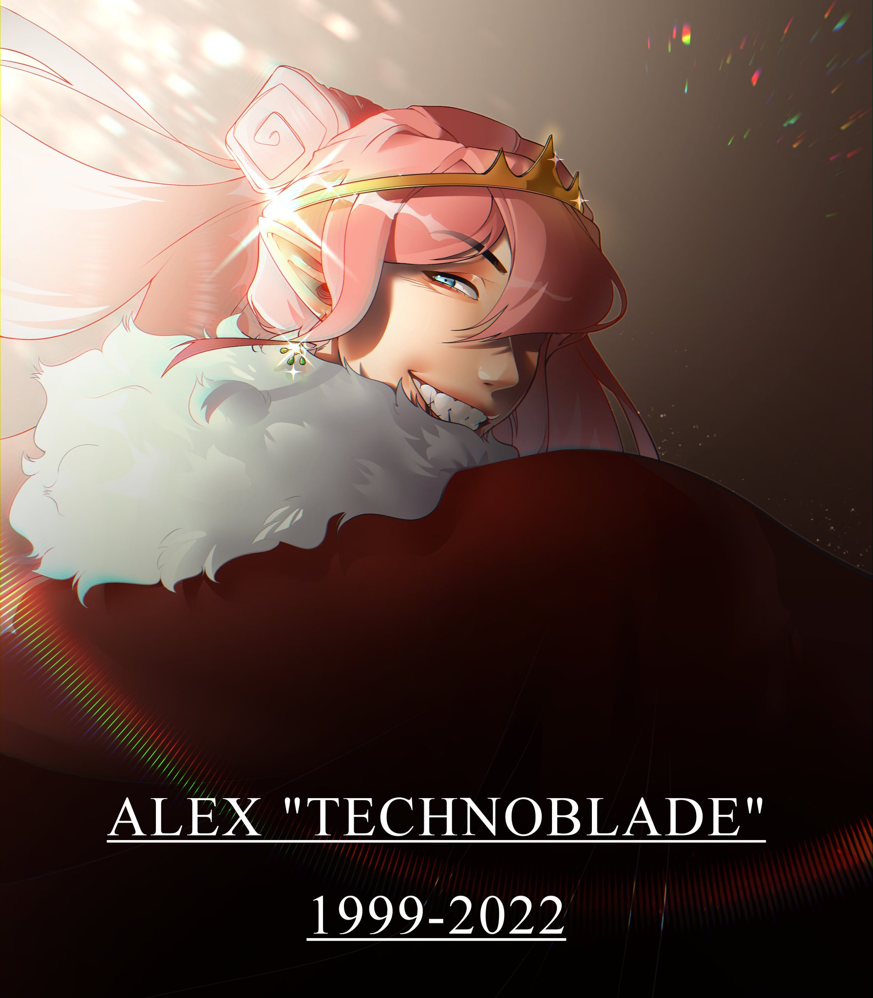 wtchysvto🇺🇦 on X: rest well, king. technoblade never dies  #goodbyetechnoblade #technoblade #technlobladefanart   / X