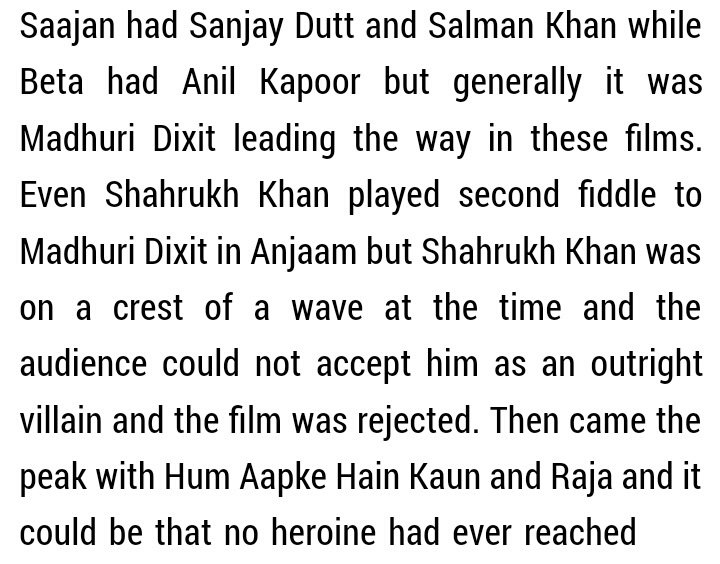 kkabhakt's tweet photo. @Neelg788_______ @TrulyShahid @Freak4Salman @iamsrk Abe bsdk.yrf before srk just gave flops After srk it became biggest production house but HAHK sirf Madhuri ke wajase Chala tha https://t.co/eBAF2wbo5Z