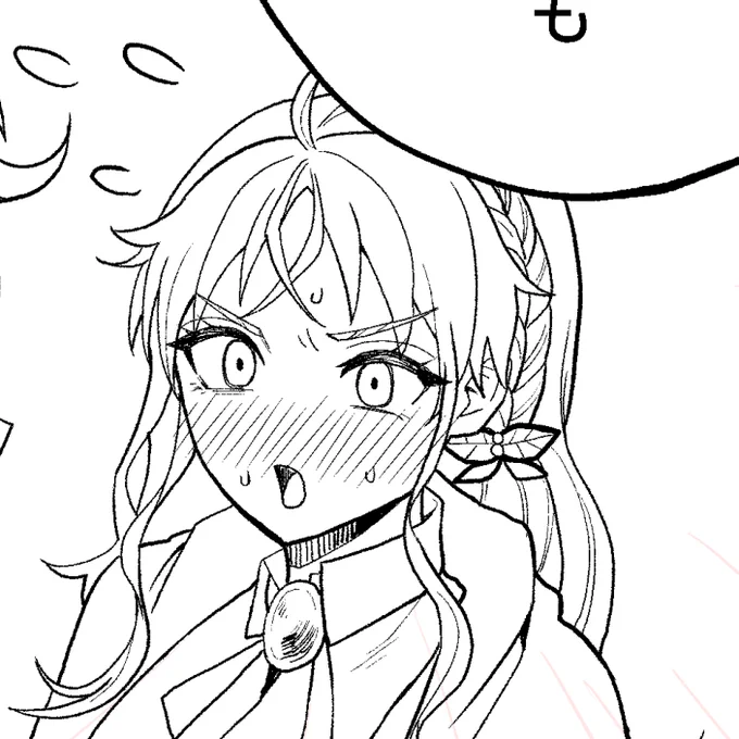 よし、かわいい顔描けた 