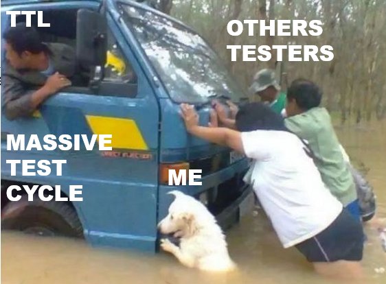 _Anonymouspig's tweet photo. When you can’t find any bug in a test cycle and the best you can do is to confirm bugs 🫣 https://t.co/ttnGD0KGrv
