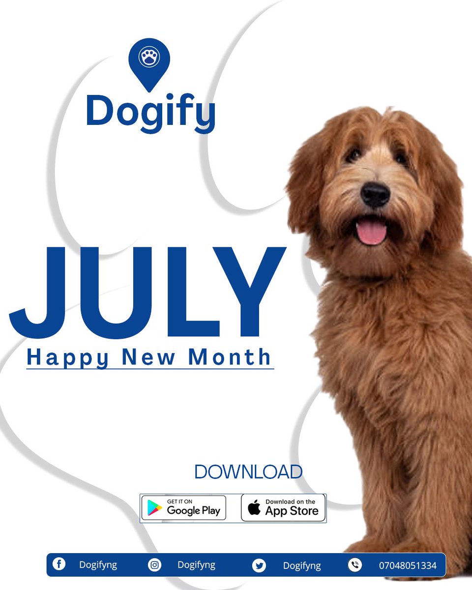 dogifyNg's tweet photo. Happy New Month 

Wishing you all the very best in this month 

Tag a friend in the comments section 

#dogify https://t.co/3WIWiihx4w