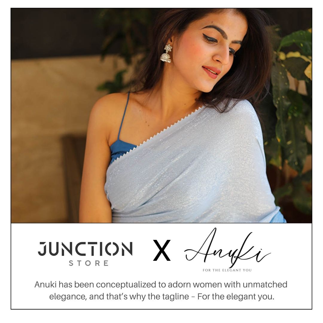 JunctionStore's tweet photo. #newcollection
Junction Store is truly grateful to presents you it's new and beautiful collection in collaboration with Anuki.

Grab your favourite saree and wear it on any occasion you like
#multidesignerstore #designerstore  #collaboration #fashion #onlinestore #saree https://t.co/Rg7zUQcWZz