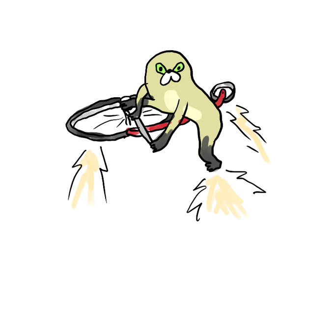 ムジーナと自転車 