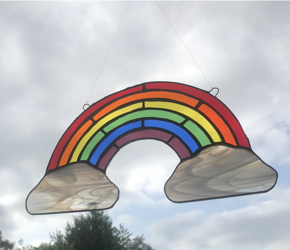 salterscottj's tweet image. A few of the many rainbows I did to celebrate the NHS birthday #proudtoworkfortheNHS