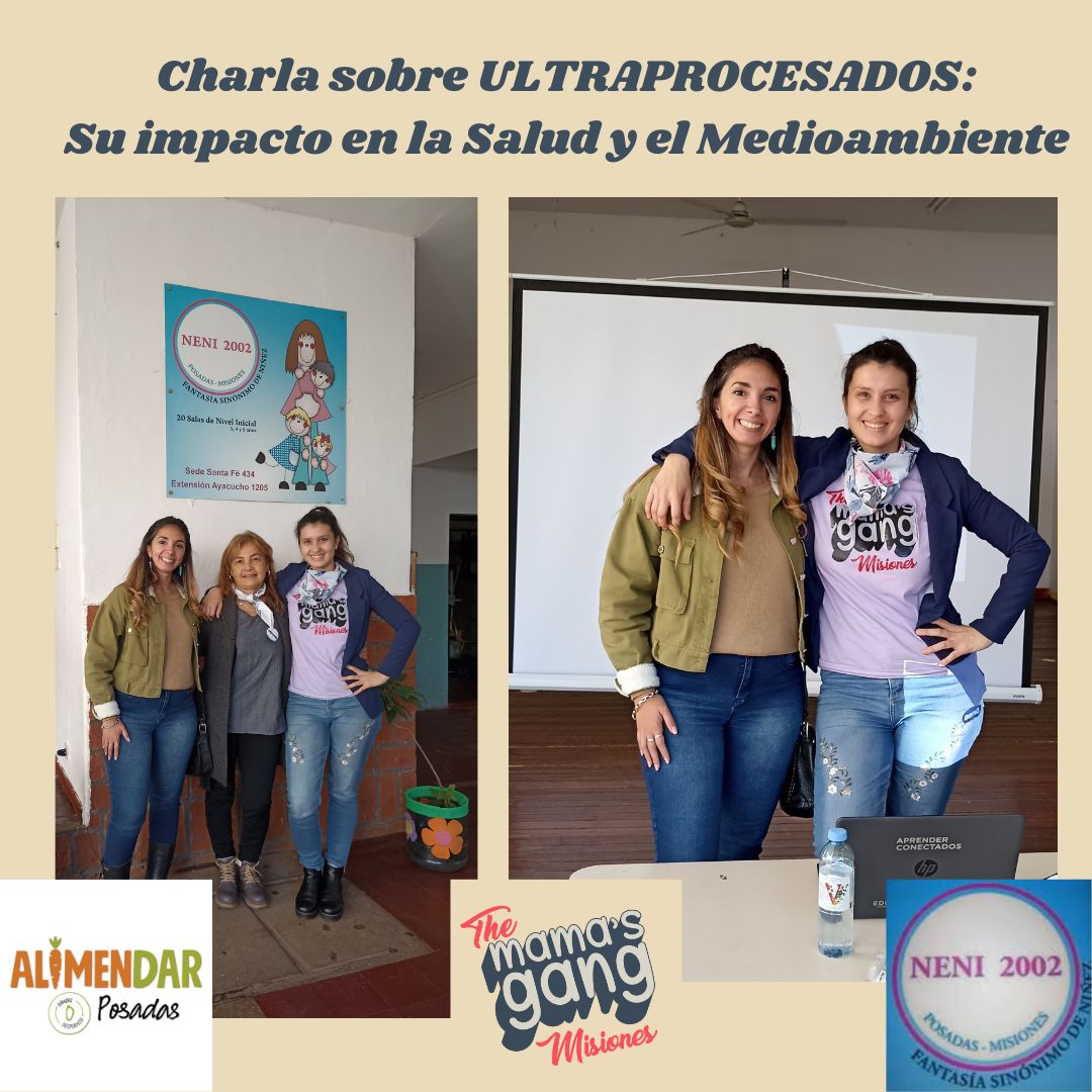 🙌 Acompañando el Ciclo de Charlas sobre #ULTRAPROCESADOS y sus impactos, de Mama's Gang y <a href="/AlimendarP/">Alimendar Posadas</a> 

⭐ Dirigida a tutores de niños/as que asisten al NENI 2002

También se dialogó acerca de la corresponsabilidad y redes de apoyo para el escenario de la alimentación

Gracias!