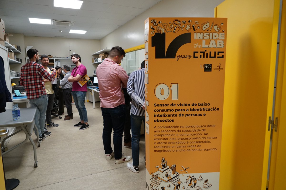 citiususc's tweet photo. ¡Volvió #InsideTheLab! Y lo hizo a lo grande: recuperando el formato presencial.
¡Gracias por visitar nuestras demos en #InsideTheLab7!
1⃣ Sensor de visión de bajo consumo
2⃣ Traducción automática neuronal para gallego
3⃣ Modelos lingüísticos vectoriales para gallego
4⃣ STERapp https://t.co/8J2MNRxE3M
