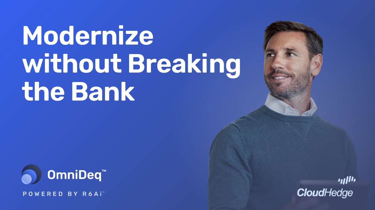 cloudhedgeio's tweet image. OmniDeq enables CIOs to Modernize without any business downtime. Gain #OmniDeq advantages of better agility and reduced OpEx for your financial institution.

Know More: bit.ly/3QZgSpa
 
#ModernizeWhileYouMigrate #AutoContainerization #CIO #CTO #Banking #Fintech