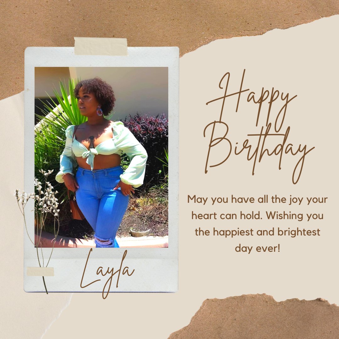 thabearded_0ne's tweet photo. Happy Birthday to my youngest daughter I wish you a very special birthday! Canโt wait to see you ! ๐๐
#julycelebrant #firstofjuly #thabeardedrealtor #alwaysthinkingrealestate https://t.co/hqPVutHe9h