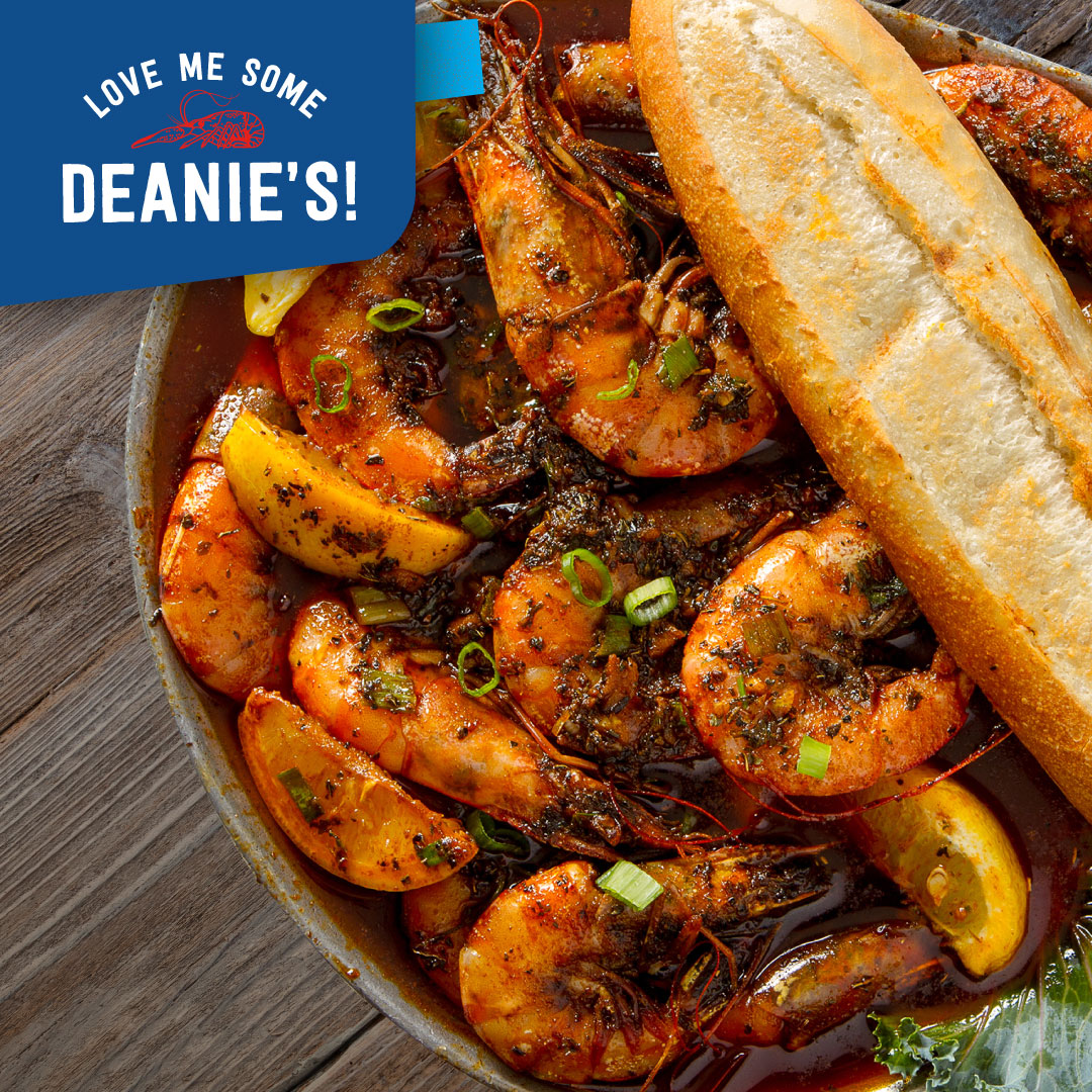 DeaniesSeafood's tweet photo. We serve authentic New Orleans cuisine made with certified “Louisiana Wild” seafood.  Our Giant Seafood Platter,  Signature Barbeque Shrimp, Charbroiled Oysters our our Fried Shrimp Plate are the perfect compliment to a fun-filled Fourth of July Weekend. #essencemusicfestival https://t.co/Yeods7Vodu