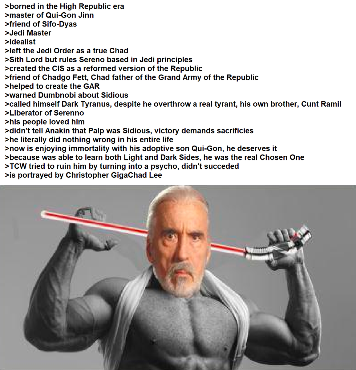 You've heard of Qui Gone Gym. Now get ready to meet Qui Gon Jinn. : r/PrequelMemes