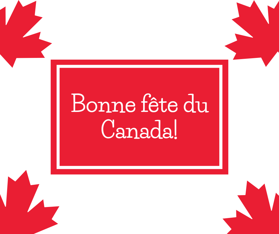 Notre beau pays fête son 155e anniversaire. Bonne fête du Canada à tous! 🥳 🇨🇦