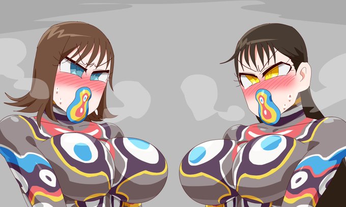 ノニシスとソノーニの対決、次のコミッションまとめに入れる予定 