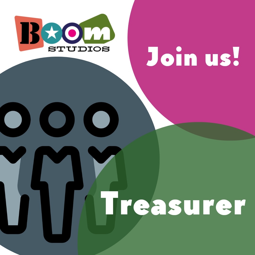 Could you be our next treasurer?
Board vacancy at Boom Studios in Bangor.  We have so many exciting things lined up to announce, it's a great time to get on board!
boomstudios.org.uk/news/joinus?ss…